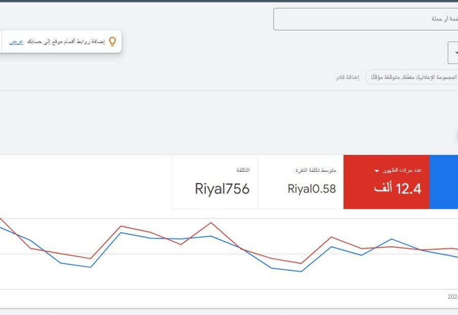 نتائج وأعمال Google Ads